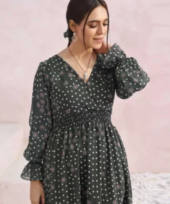 Chiffon Maxi Dress Pakistani